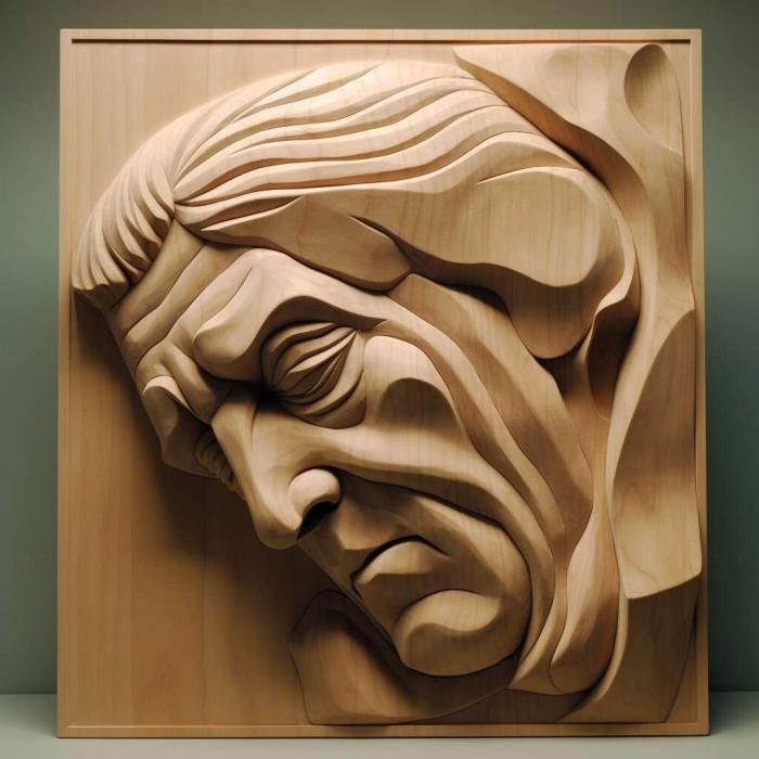 نموذج ثلاثي الأبعاد لآلة CNC 3D Art 